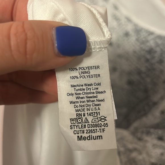 Babydoll dress with star pattern - Picture 2 of 4